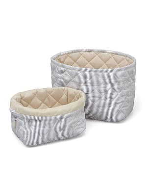 Blå Mix - Stripes Blue, Praline