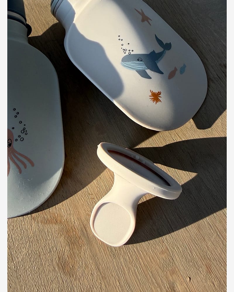 Smoothie Poser 2pk M/ Skje - Silikon