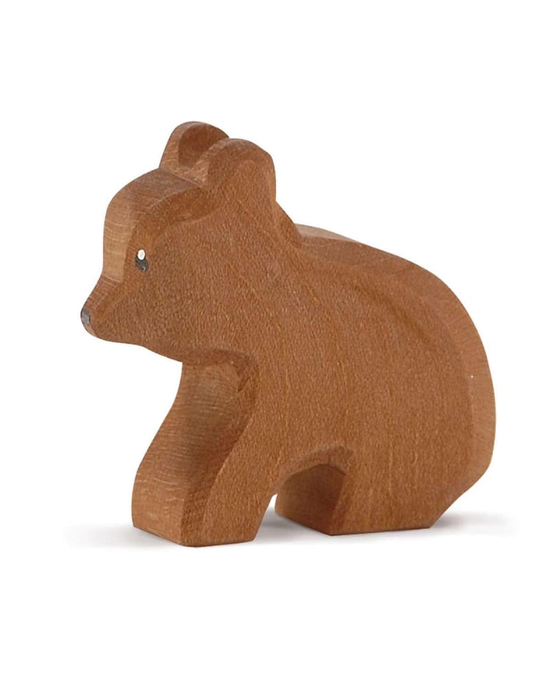 Bjørn - Håndlaget Trefigur | Dyrefigurer Skog, Bjørnunge