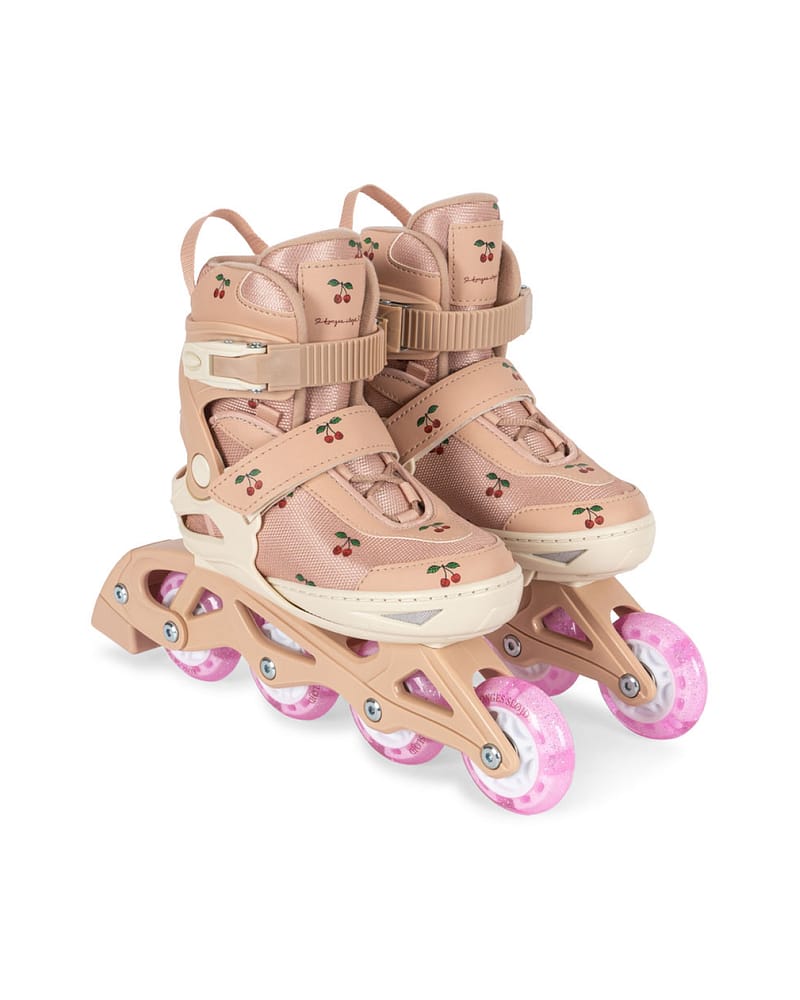 Rulleskøyter Barn m/ Lys i hjulene - 6 Justerbare Størrelser | Light Up Roller Skates