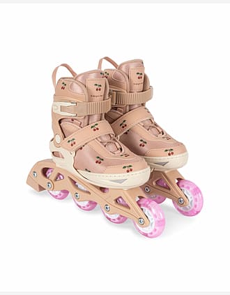 Rulleskøyter Barn m/ Lys i hjulene - 6 Justerbare Størrelser | Light Up Roller Skates