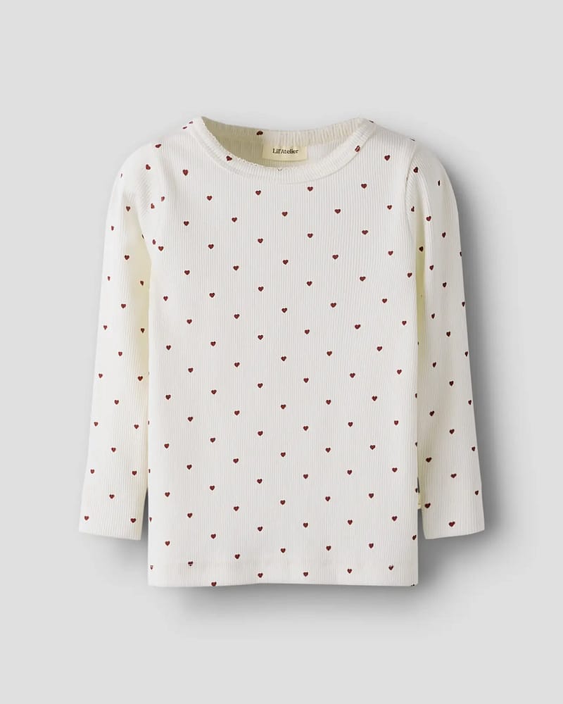 Trøye Langermet M/ Print Barn - Øko TENCEL | NMFGAGO LS SLIM TOP LIL NOOS