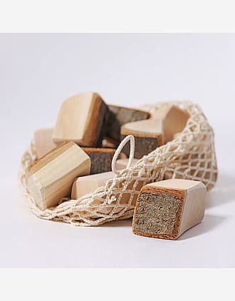 Treklosser med bark, Store 15stk - Barn 0år+ | Natural Blocks