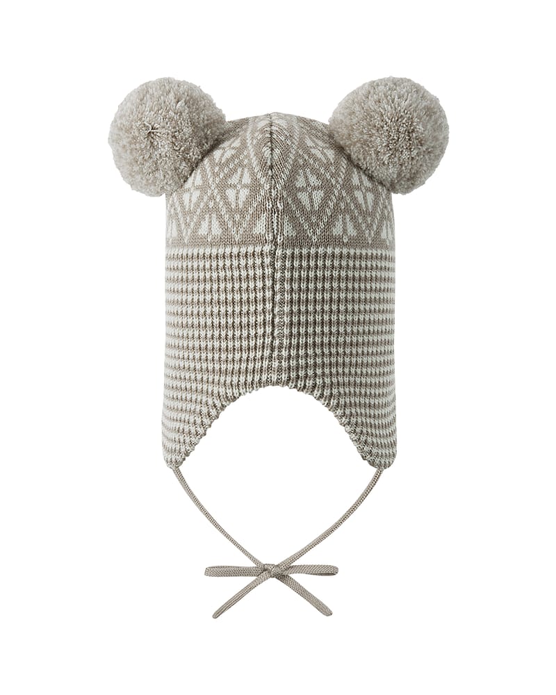 Ullue med ører og øreklaffer med vindstoppere | Kuuru