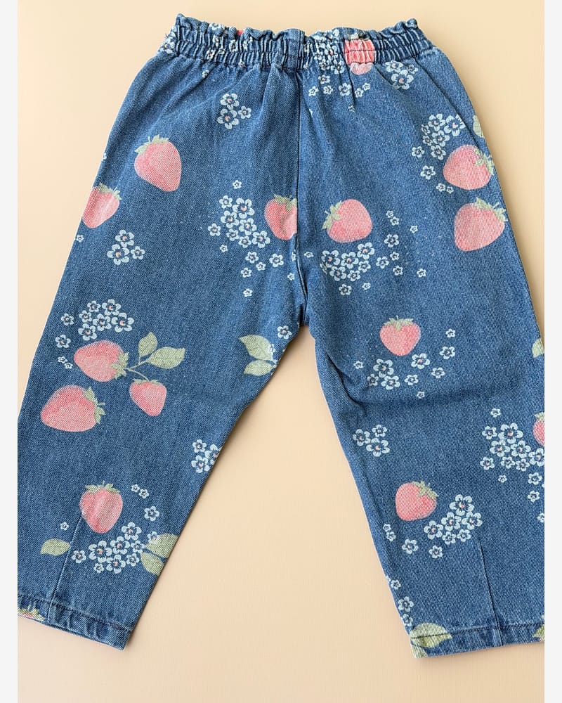 Denim, 100% Øko Bomull | Magot Frill Pants GOTS