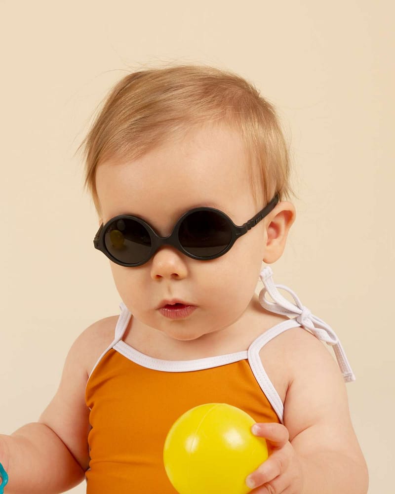 Solbriller Baby 0-1år - Fleksible & Uknuselig - Reversible 2i1 Størrelse | Diabola 2.0