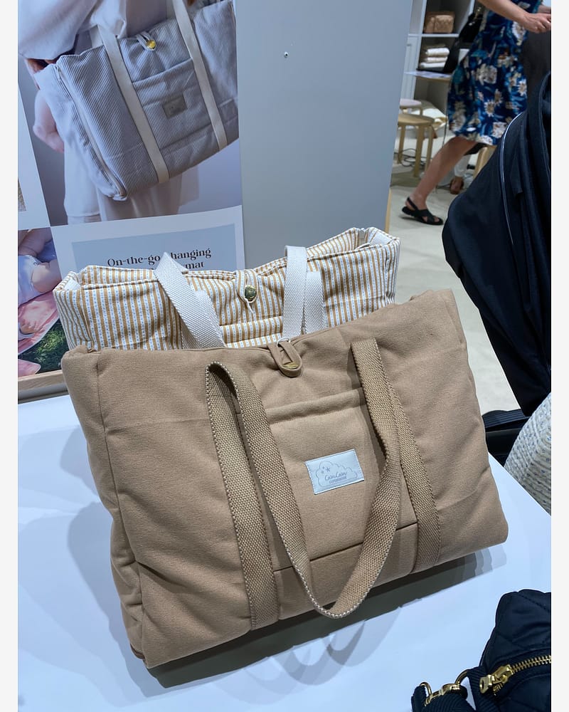 Stelleveske Utbrettbar 2i1 - Øk. Bomull | Vognkroker inkludert