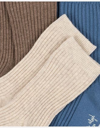 Sokker 3pk m/ forsterket fotsåle - Bomull Mix | Rib Socks