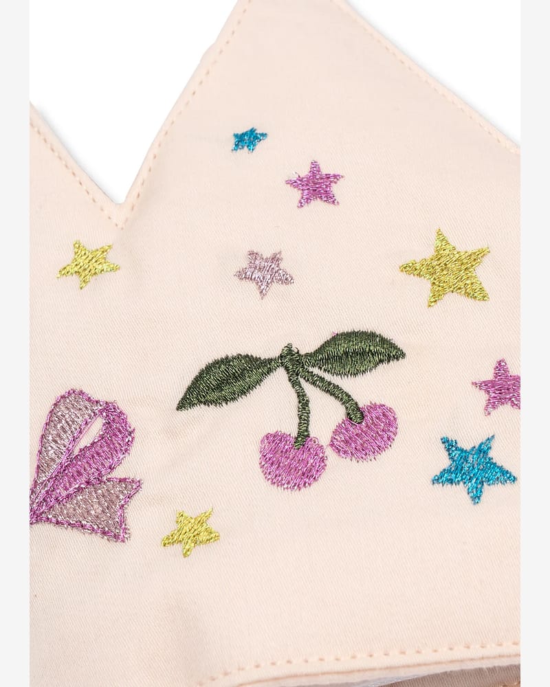 Bursdagskrone Barn 1-9år - Økologisk & Resirkulert | Fabric Birthday Crown