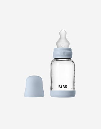 BIBS Tåteflaske i Glass M/ Silikon Sutt - Silikonbunn | Komplett Sett