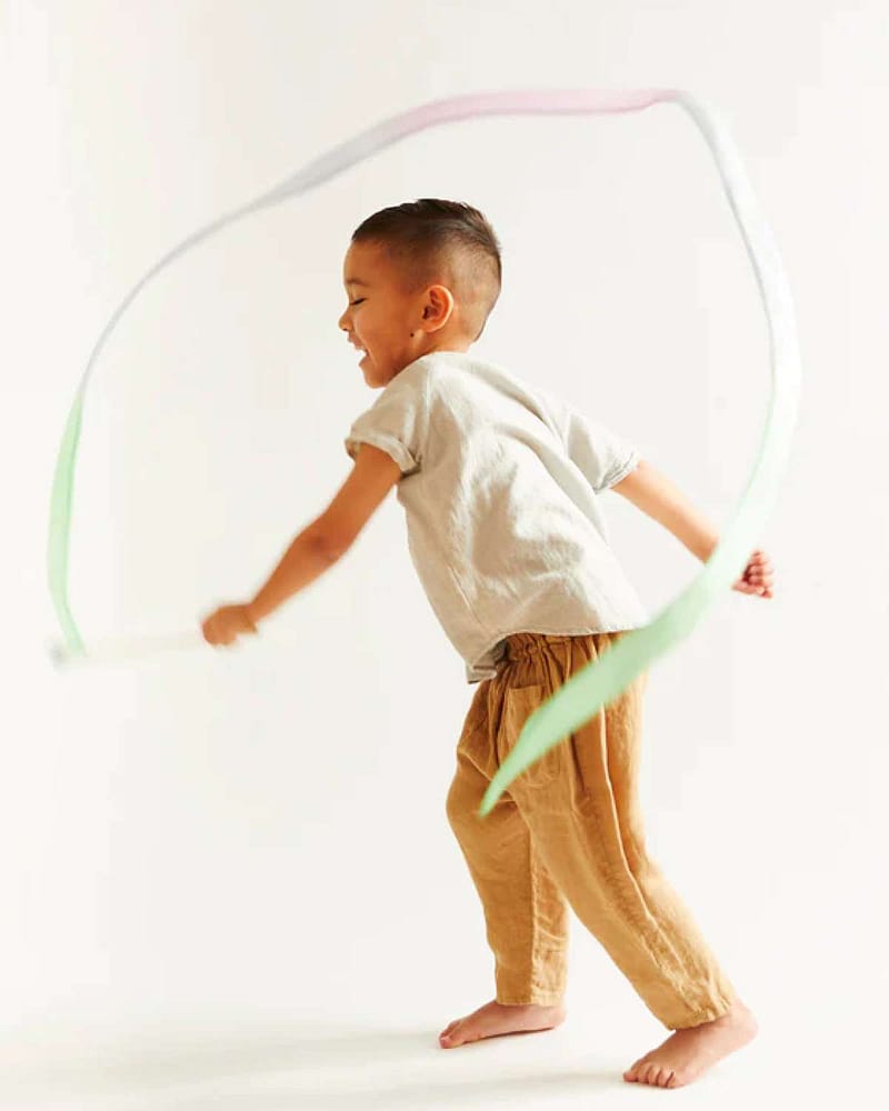 Rytmebånd / Silkebånn på pinne, 243cm | Streamer