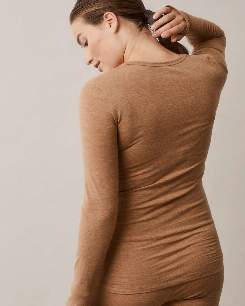 Ammetopp Ull - 95% Økologisk Merino | Long Sleeve Top