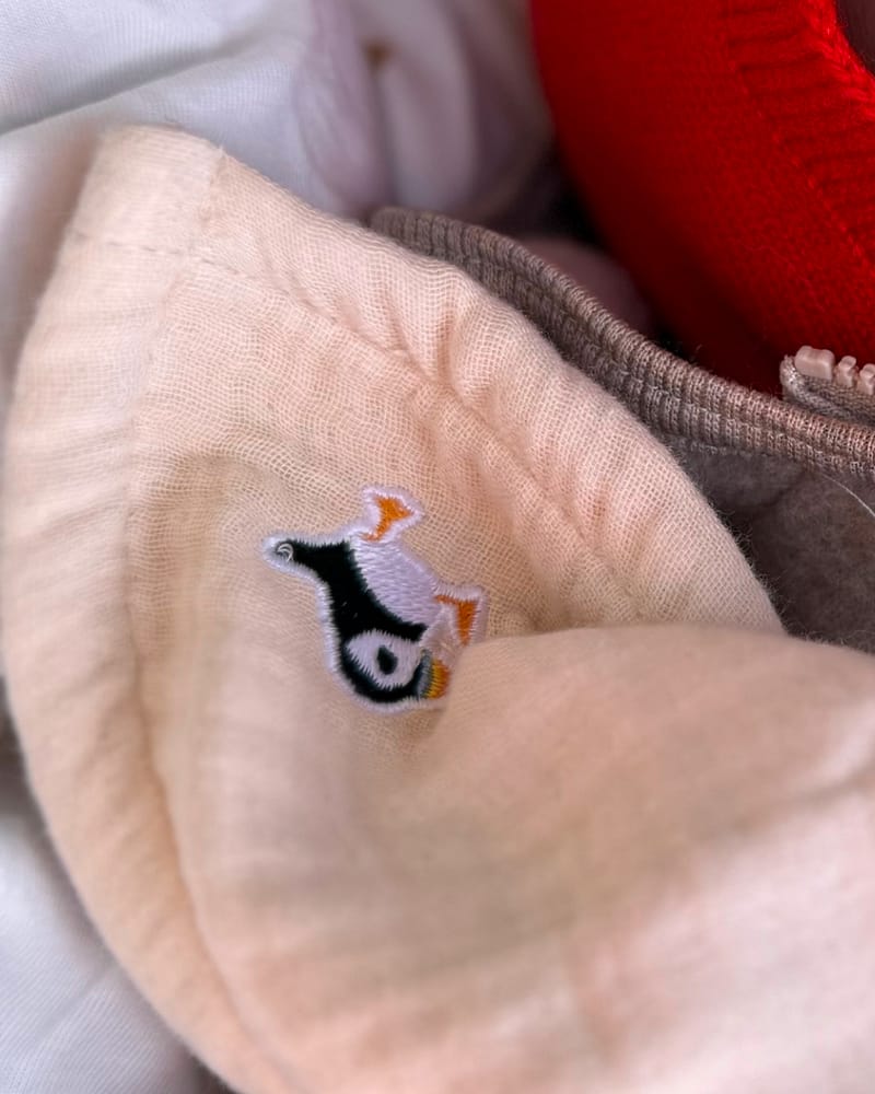 Lunni - Gulpekluter 3pk - Økologisk Musselin - 60x60cm