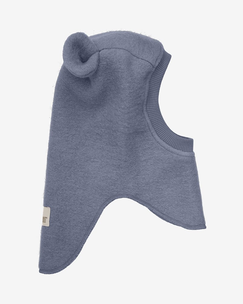 Balaclava Ull 2-lags - Bamseører, Børstet Ullfleece | Ears Wool