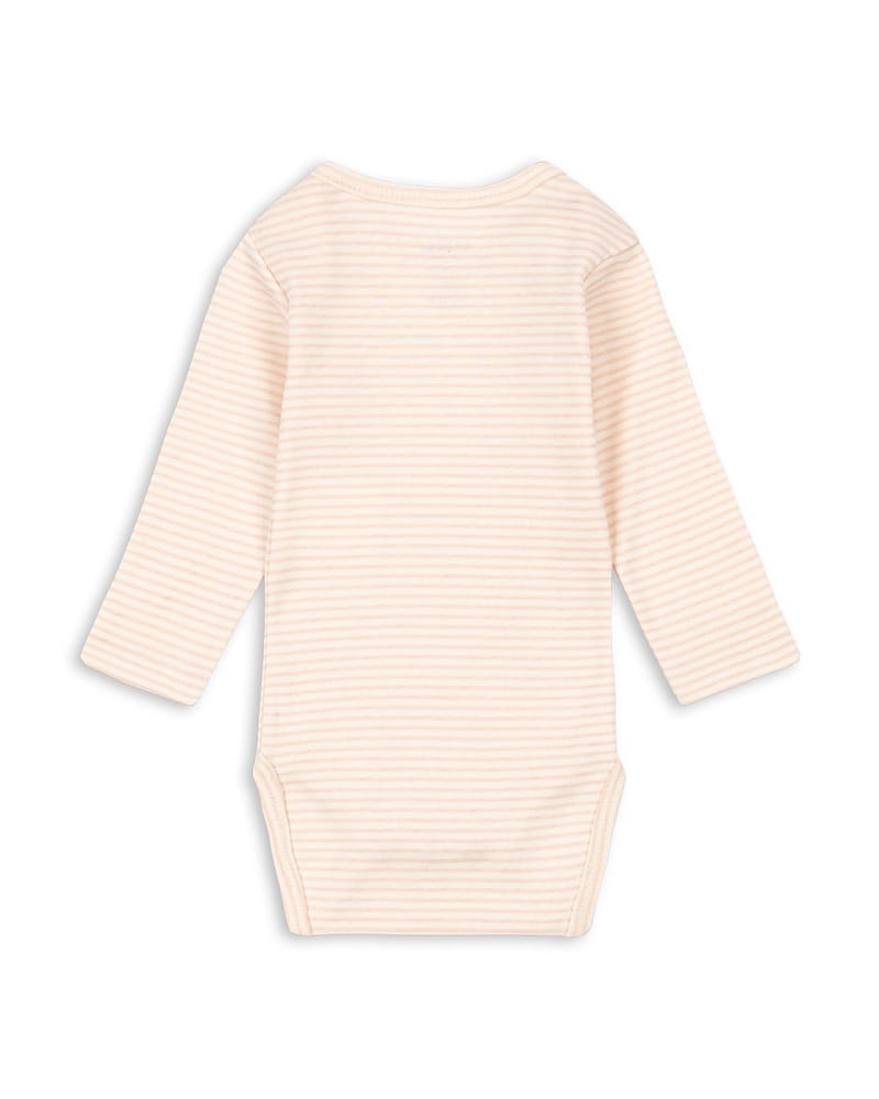 Body m/ Konvolutt Hals - 100% Øko Bomull | Fio Stripe LS Body