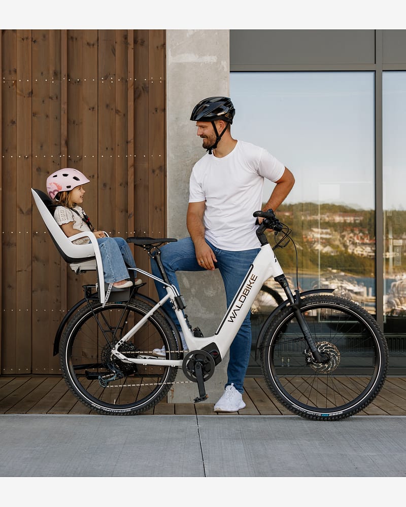 Caress Sykkelsete - Montert på Ramme | Hamax Caress Child Bike Seat, Frame Mounted