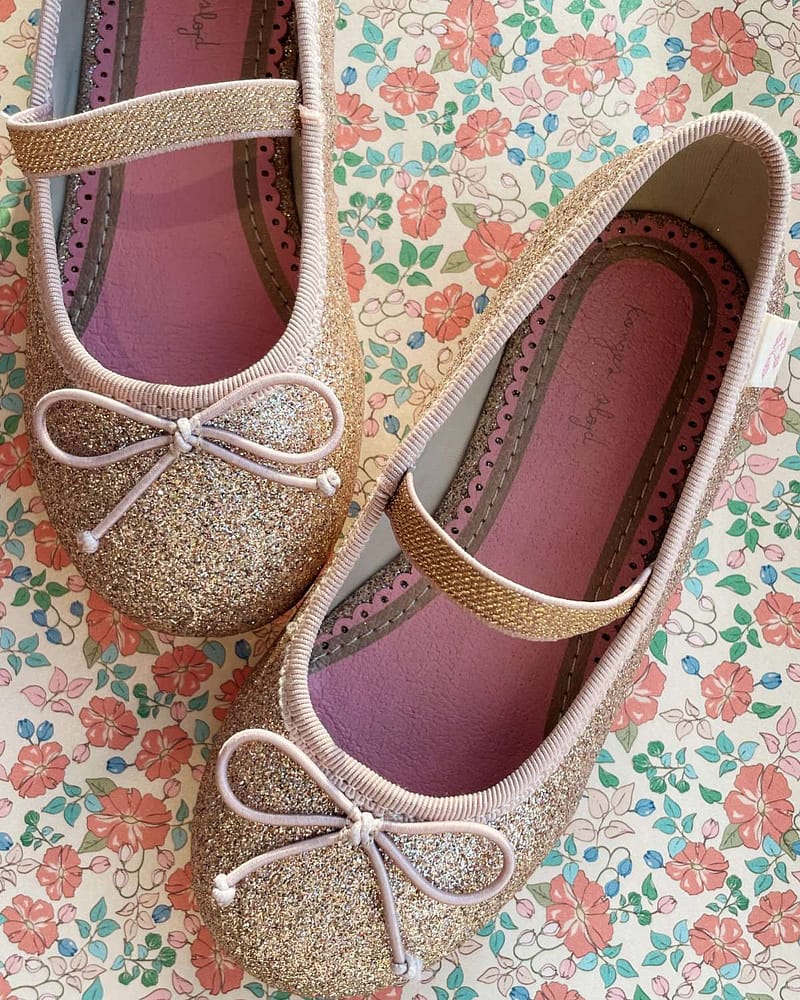Ballerinasko Barn M/ Glitter | Bal Ballerina