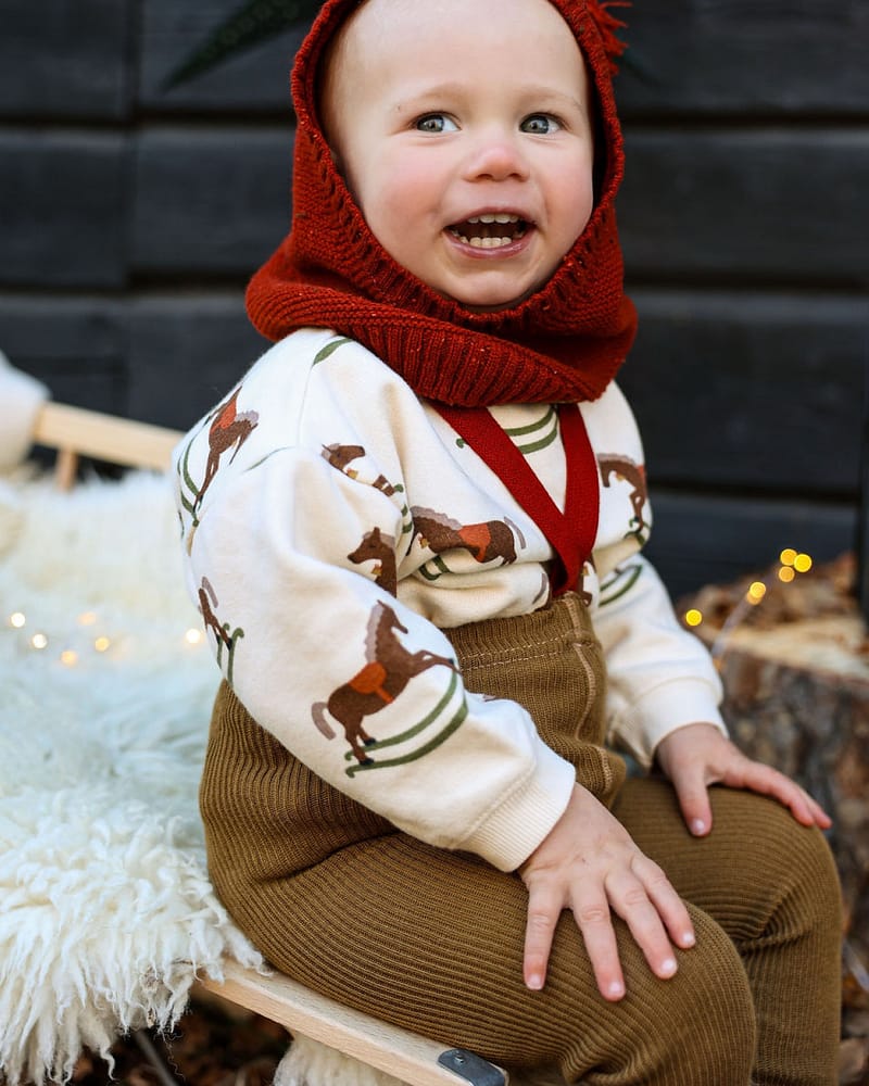 Strømpebukse Rib u/ føtter