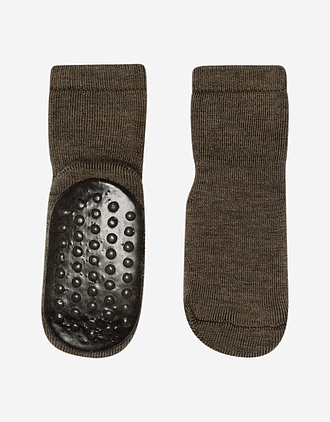 Krabbesokker i Merinoull - Frottésokker | Anti-slip grip socks