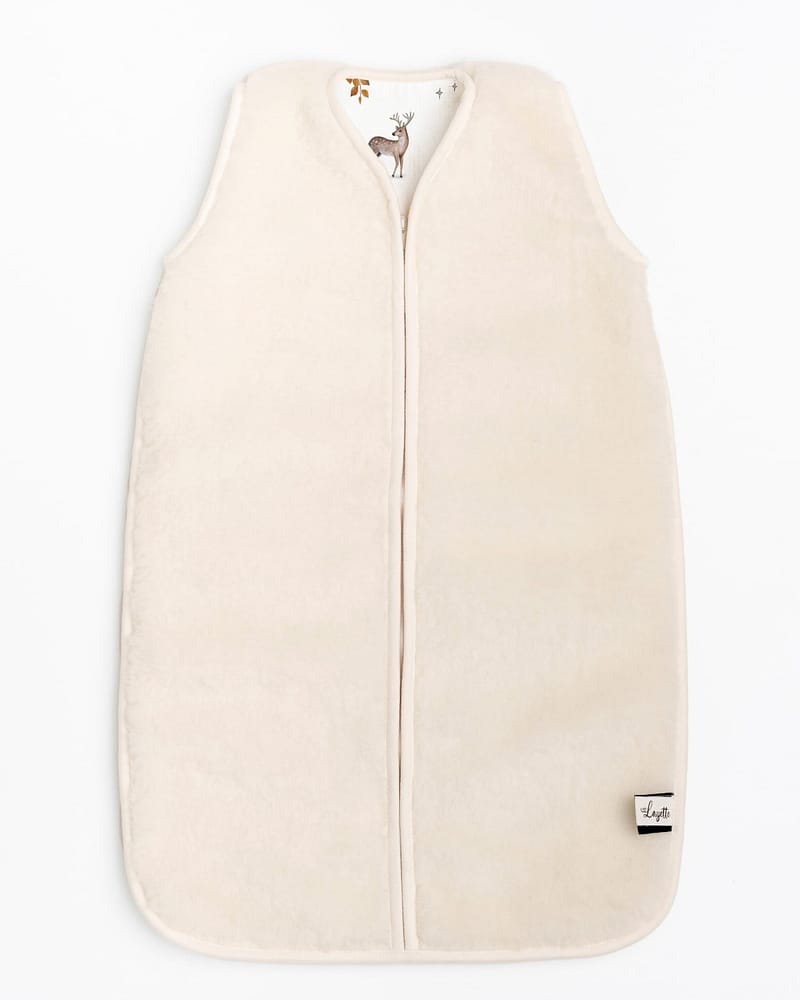 Nattpose Baby 0-9 mnd - 100% Merinoull