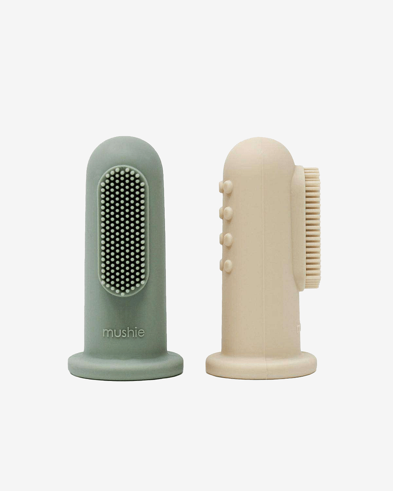 Fingertannbørste til Baby 2pk - Silikon