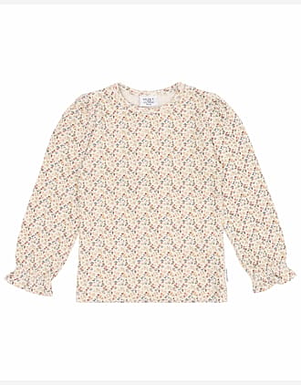 Bluse Barn M/ Volangerkrage - Øko Bomull | Alma Little roses