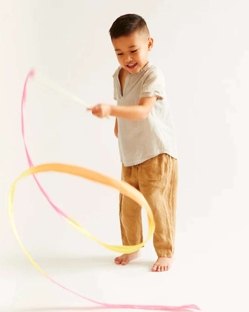 Rytmebånd / Silkebånn på pinne, 243cm | Streamer