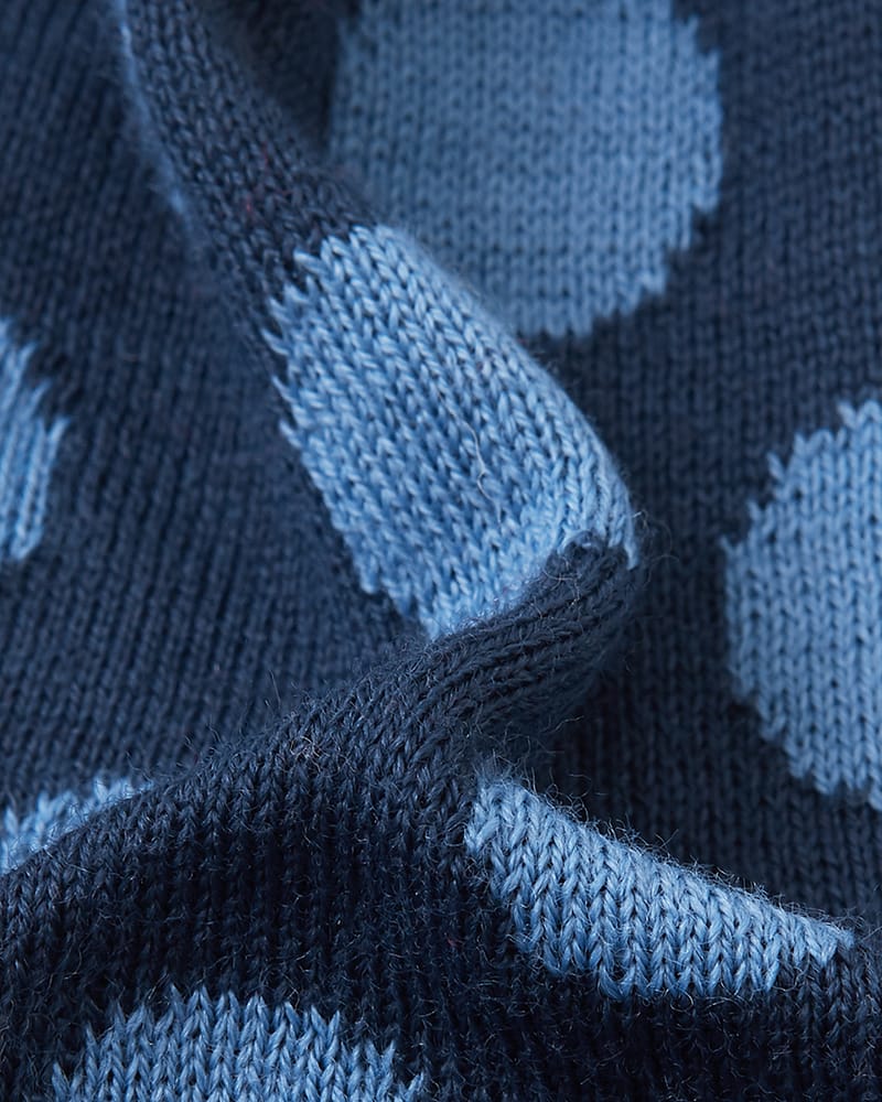 Ull Balaclava med dusk, 50% Merino - Varm vinterlue | Polkka