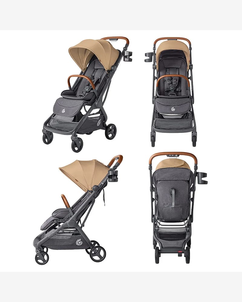 Metro 3 Deluxe Reisetrille, Premium - Kompakt Reisevogn | Fra Nyfødt til 22 kg/4 år
