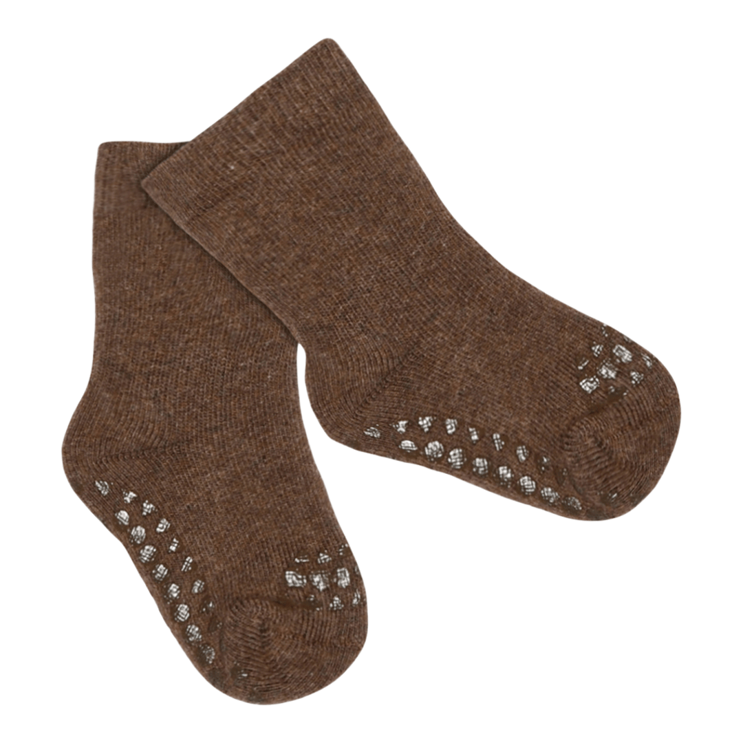 Krabbesokker i Bomull – Frottésokker | Terry Cotton, Chocolate Brown