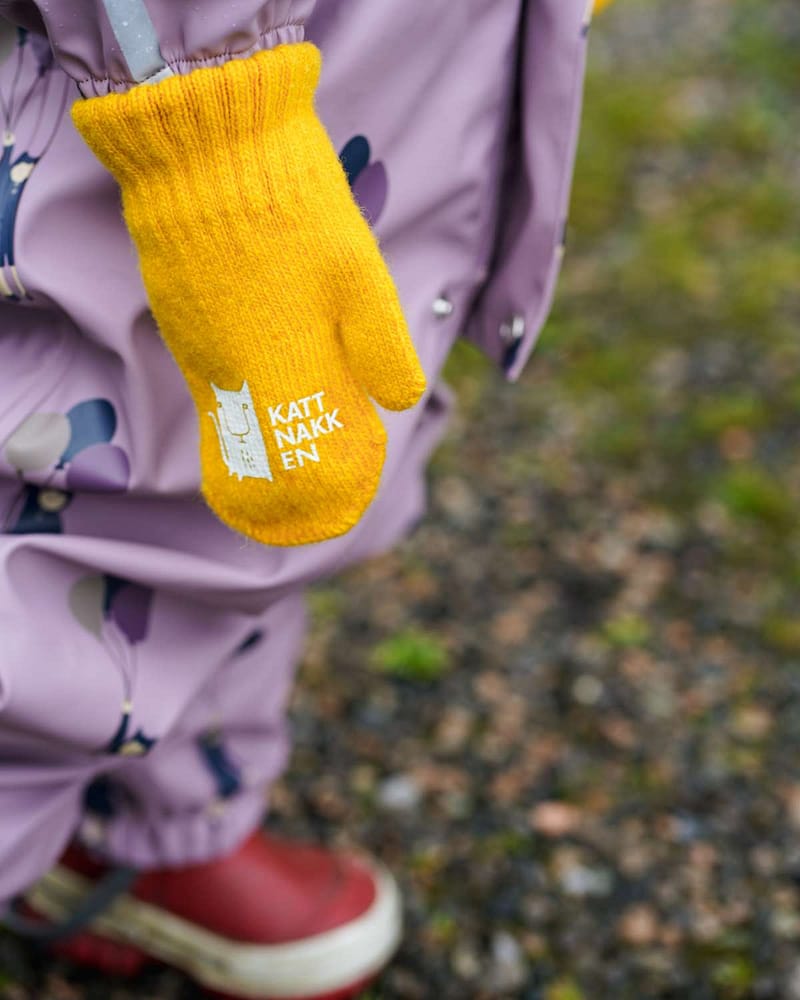 Kattnakken Magiske Ullvottar - Tynne Ullvotter m/ antiskli