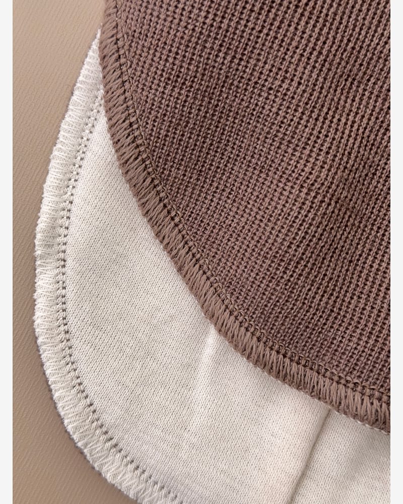 Balaclava Ull m/ Bomullsjersey fôr og Vindstopper | Ubehandlet Ull