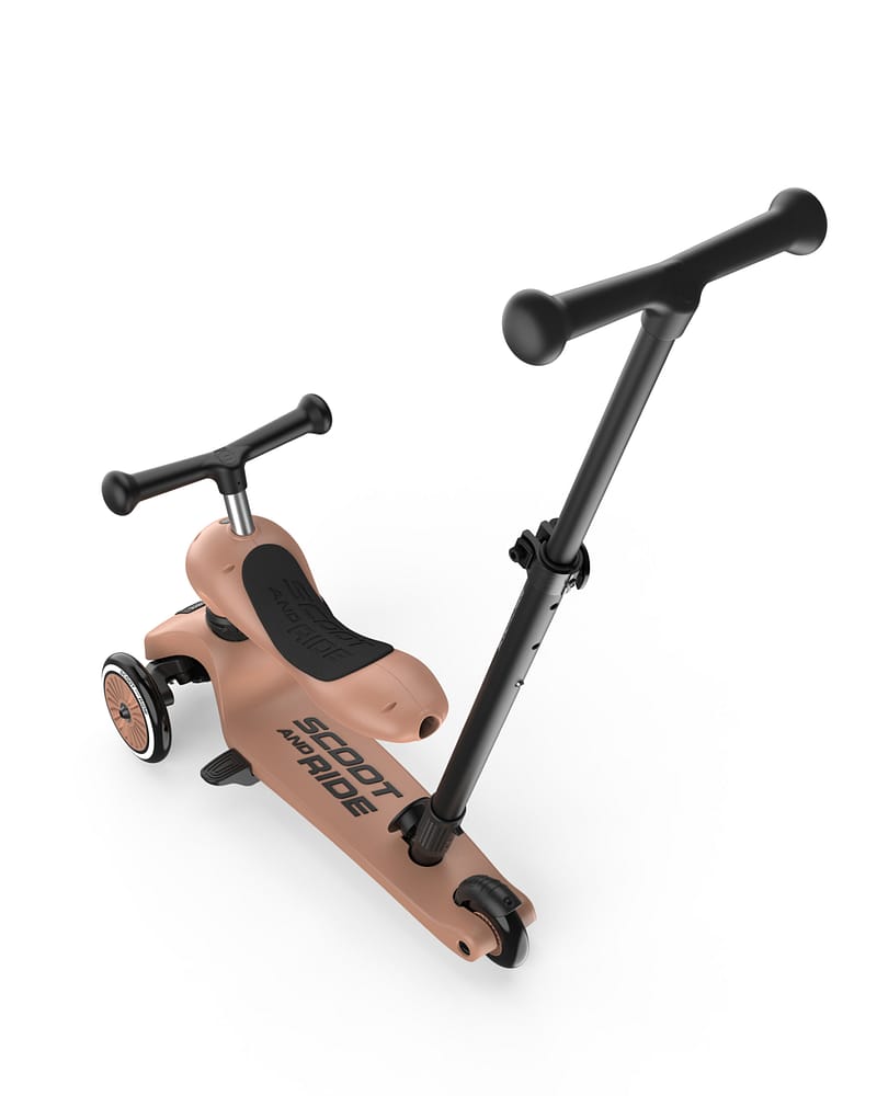 Sparkesykkel og Løpesykkel M/ Foreldrehåndtak | Scoot and Ride Highwaykick 1 Push & Go