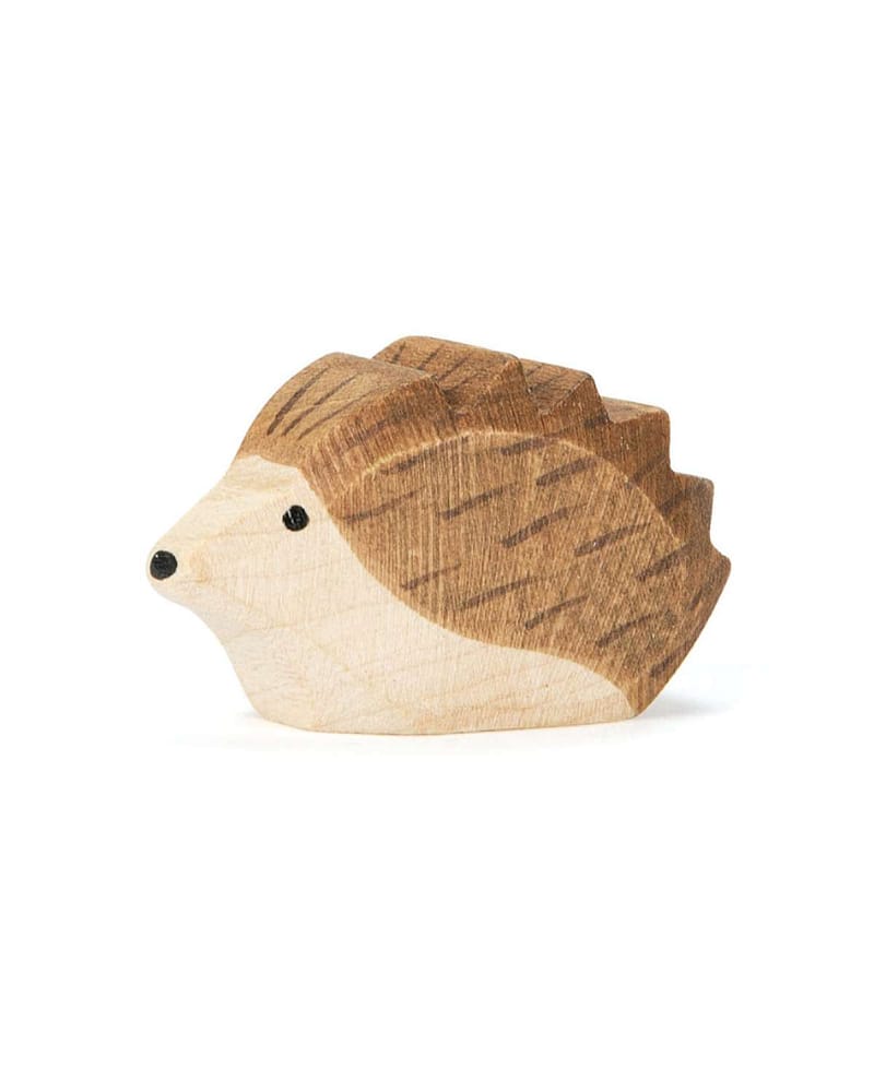 Pinnsvin - Håndlaget Trefigur | Dyrefigurer Skog