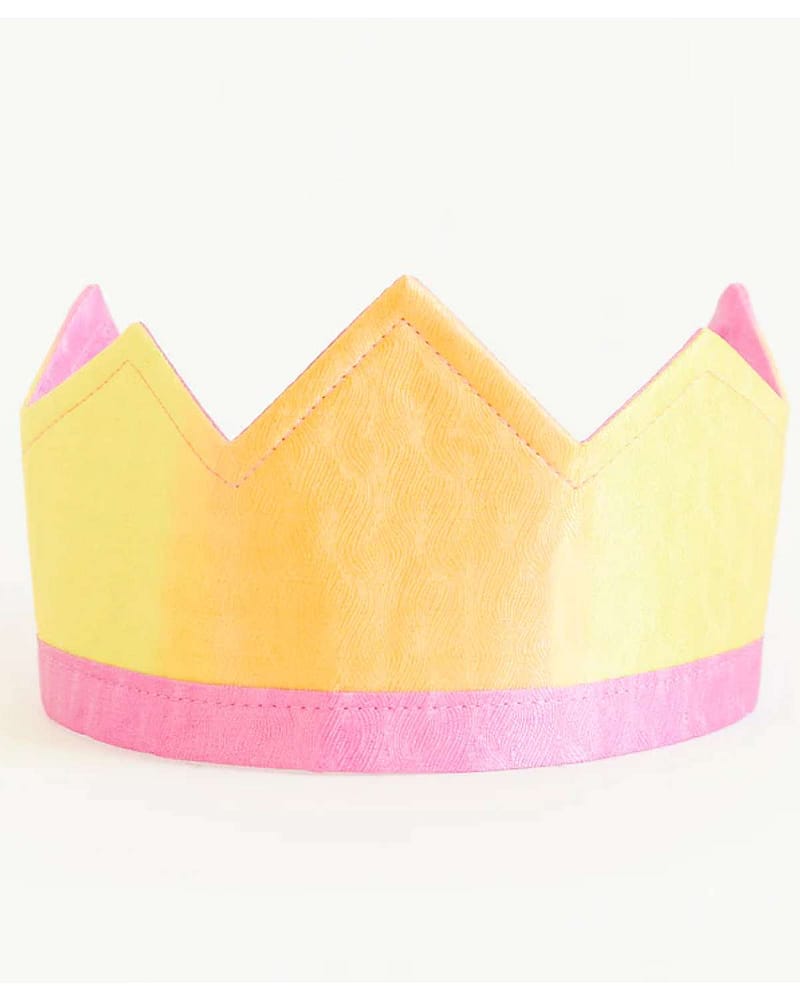 Lekekrone / Bursdagskrone Barn ±3-10år | 100% Silke