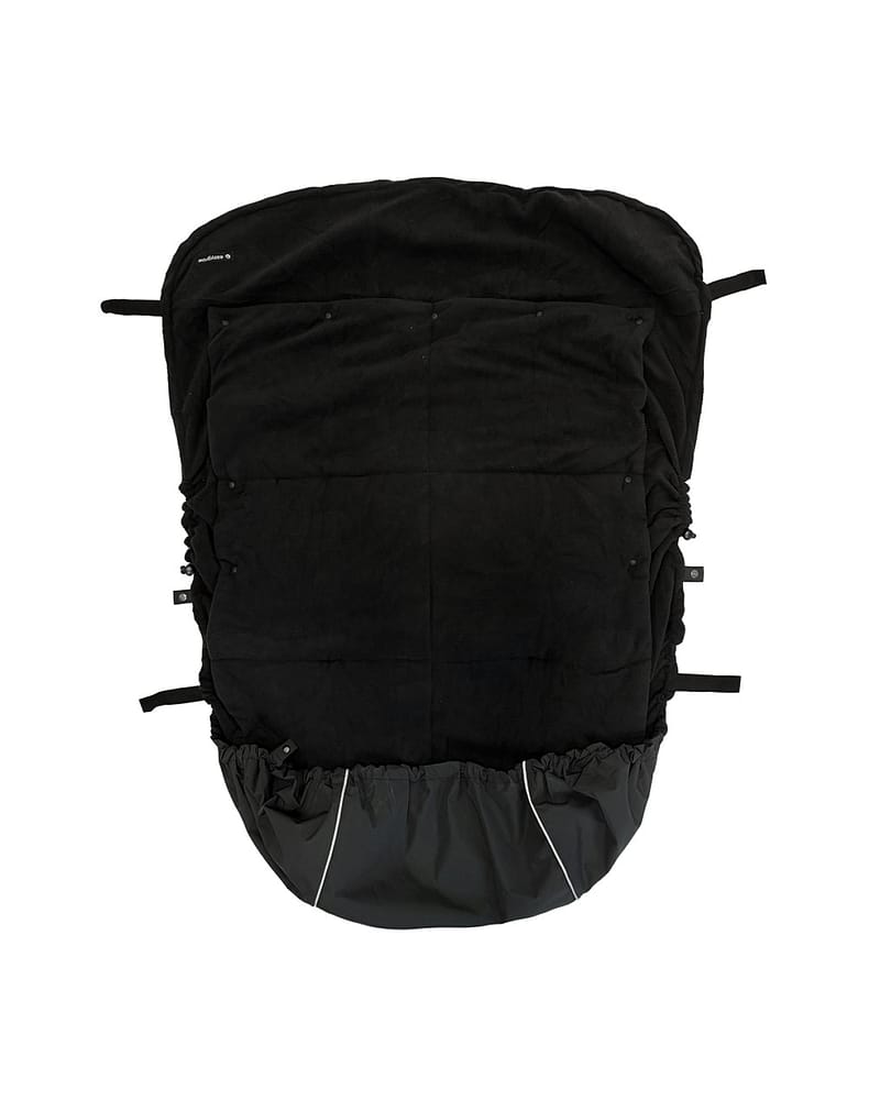 Stormtrekk til Vogn og Bæresele 2i1 - M/ Fleecefôr | Varma Stormtrekk