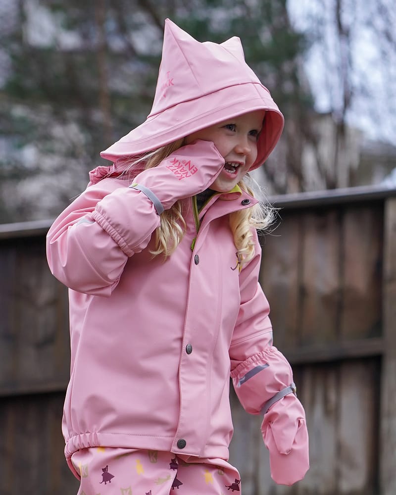 Sydvest Barn M/ Fleecefôr og øreklaffer | Vanntett 10.000 «Superkatten 2026»