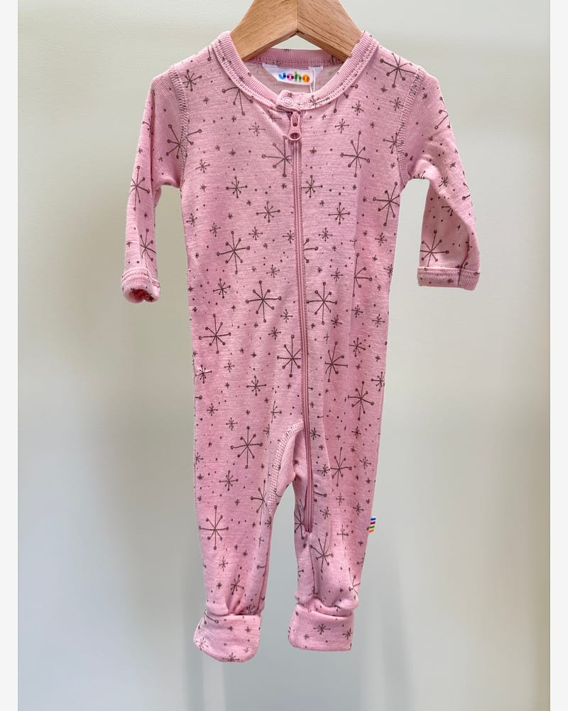 Ullpysj Heldress m/ glidelås og trylleføtter - 100% Merino | Basic