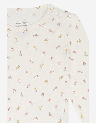 Body Baby med Print - 95% Bambusviskose, 5% Elastane | HCBuller Vintage