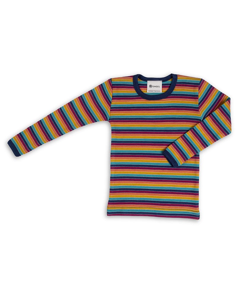 Ulltrøye Langarmet - 70% Merino 30% Silke - Ubehandlet Ull