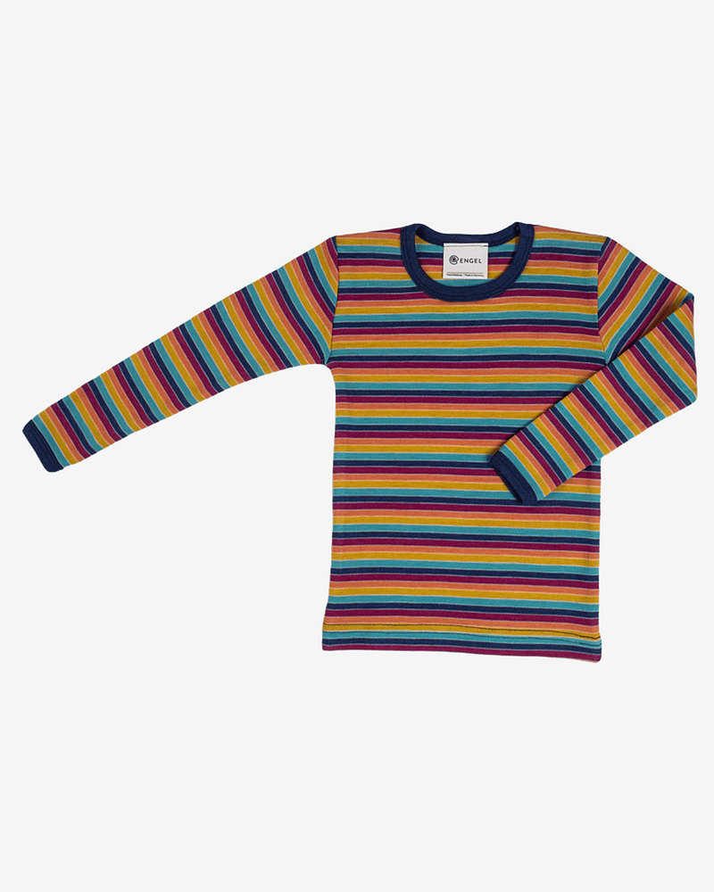 Ulltrøye Langarmet - 70% Merino 30% Silke - Ubehandlet Ull