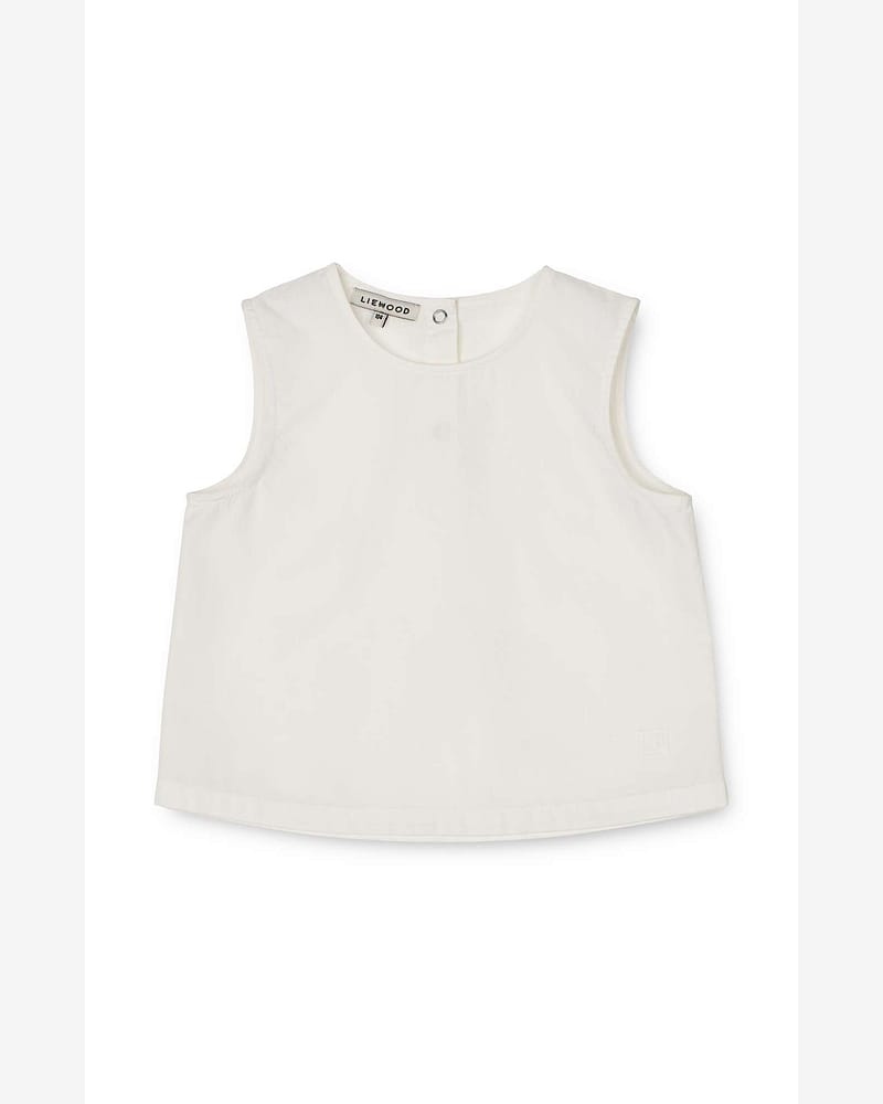 Topp uten Armer - 100% Øk. Bomull - Delphia