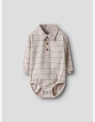 Skjorte Baby - Flanell, Øko Bomull | Nadim LS Body Shirt