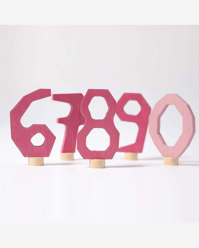 Tall 6 til 9 Bursdagsring | Figur Grimms Lysestake