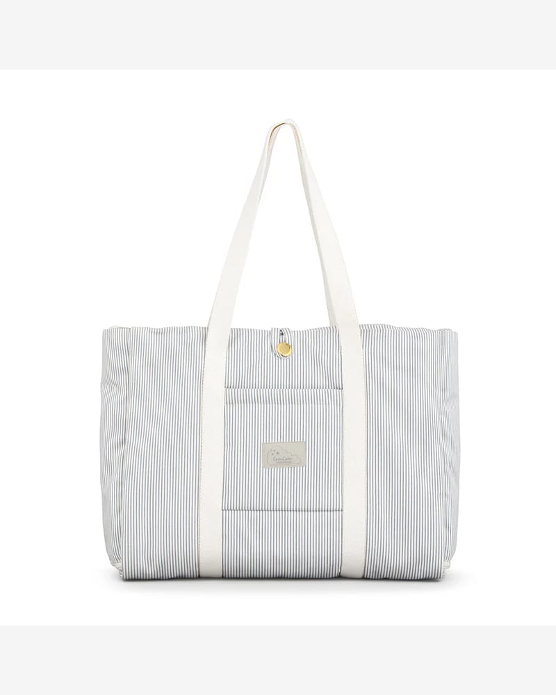 Stelleveske Utbrettbar 2i1 - Øk. Bomull | Vognkroker inkludert