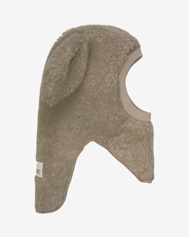Balaclava Ull 2-Lags - Kaninører