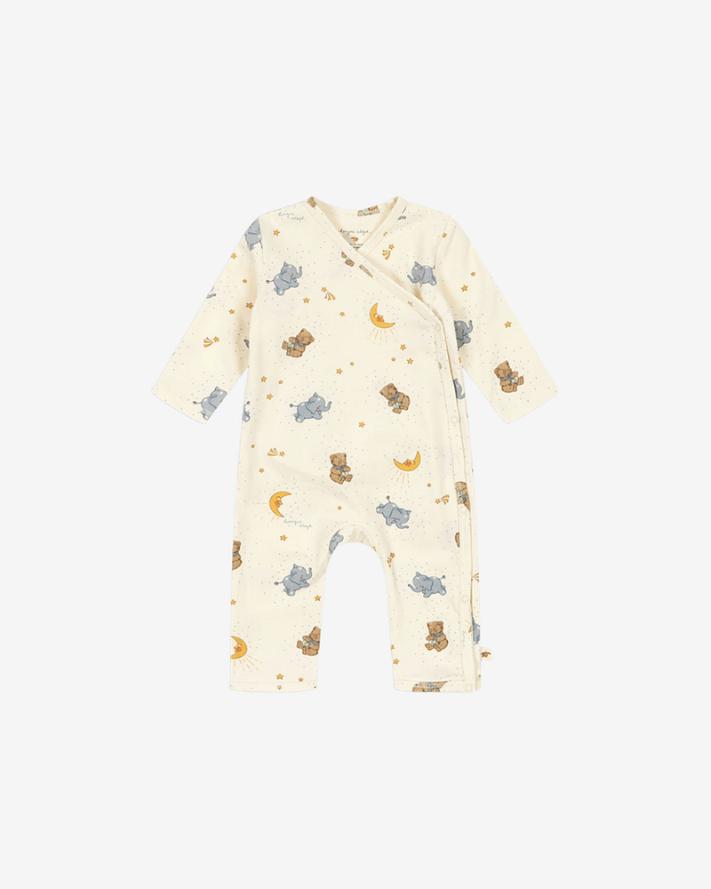 Heldress Baby med Omslag - Øko Jersey | Basic Newborn Onesie