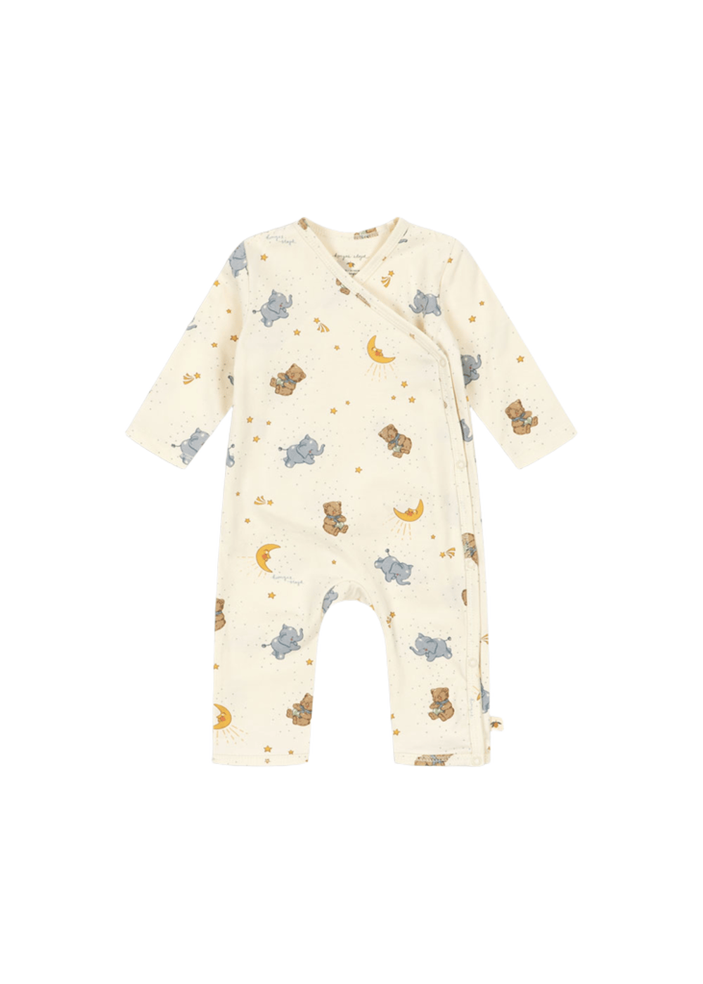 Heldress Baby med Omslag – Øko Jersey | Basic Newborn Onesie, Cucciolo