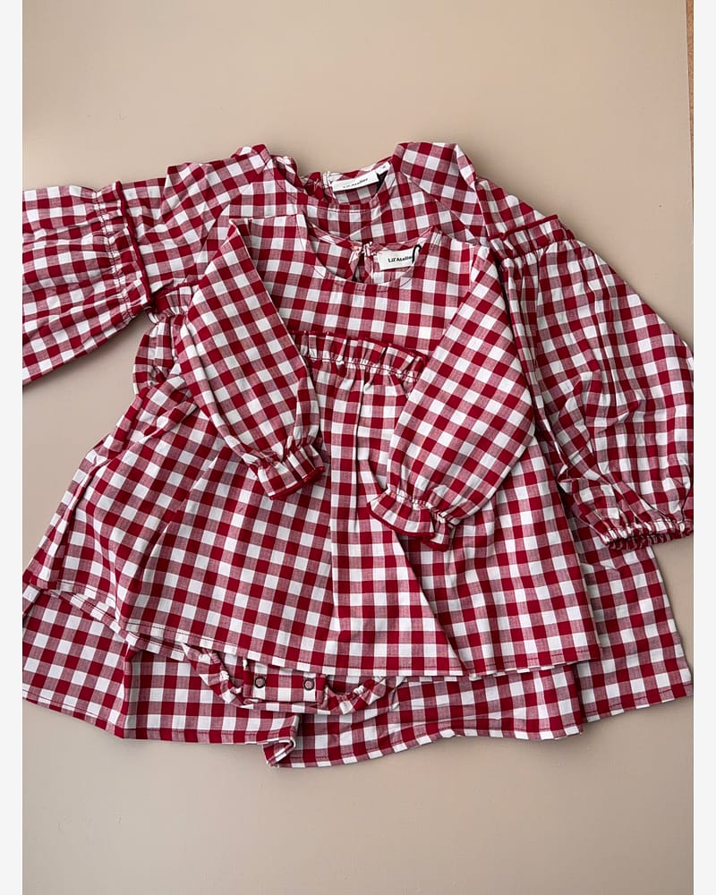 Kjole Barn M/ Volanger - Øko bomull | NMFRIO LS LOOSE DRESS LIL