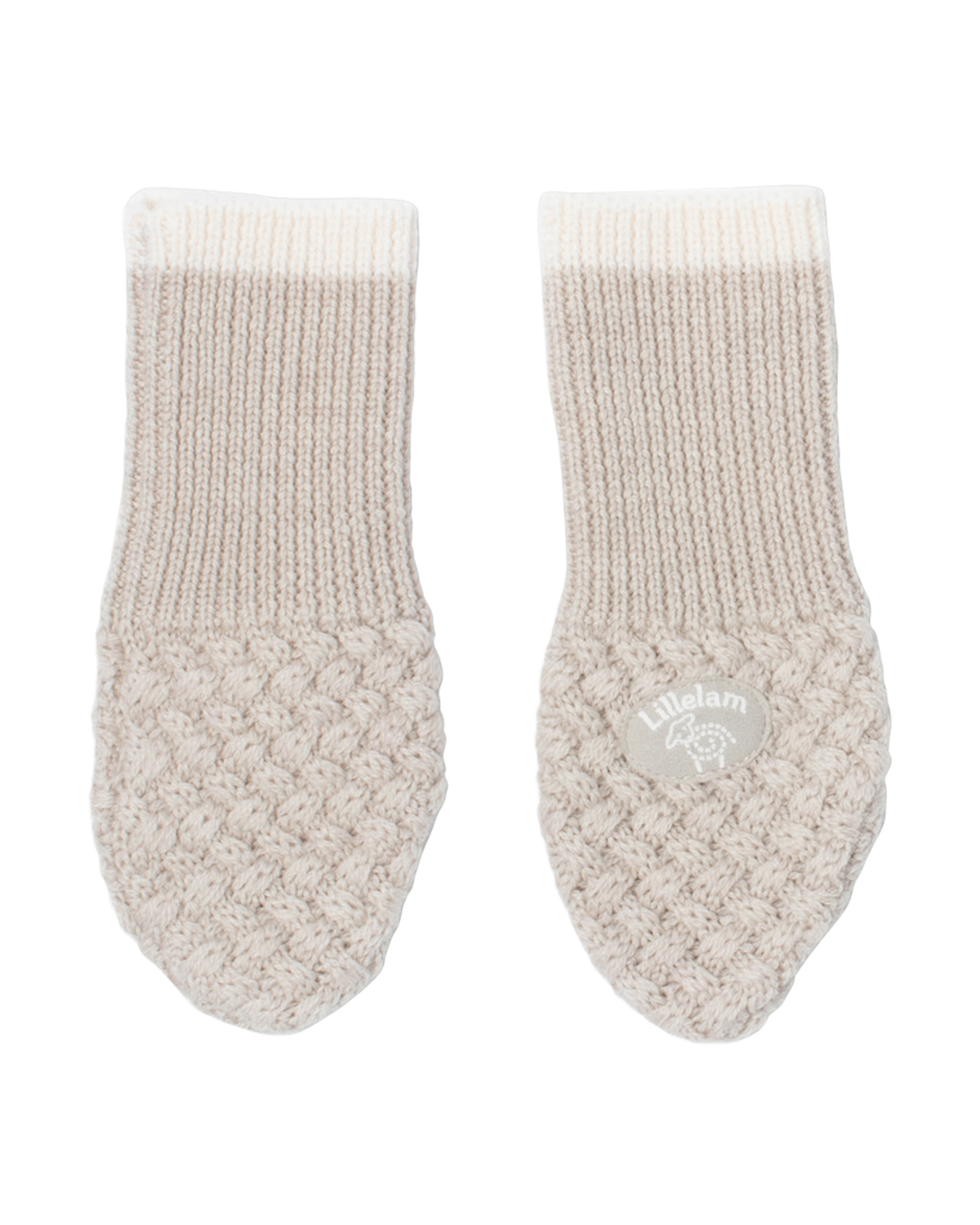 Ullvotter – 100% Merino – Votter Classic, Lys Beige